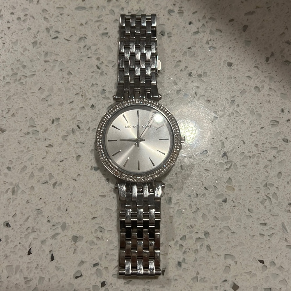 Silver Michael Kors watch
